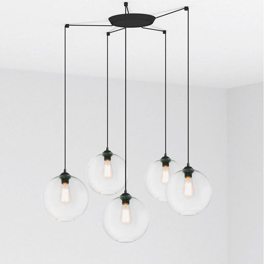 Lustra cu 5 Pendule design minimalist CLARA