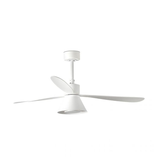 Lustra cu Ventilator si telecomanda AMELIA L CONE LED alb