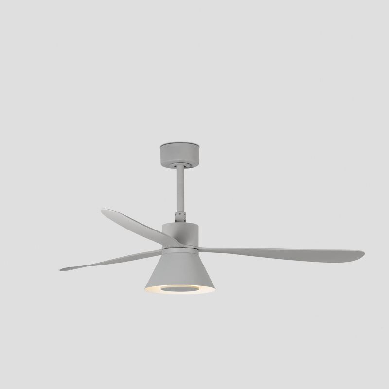 Lustra cu Ventilator si telecomanda AMELIA L CONE LED gri