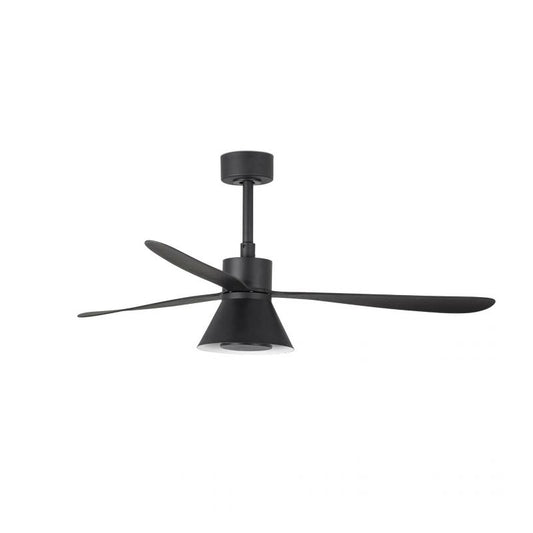 Lustra cu Ventilator si telecomanda AMELIA L CONE LED negru