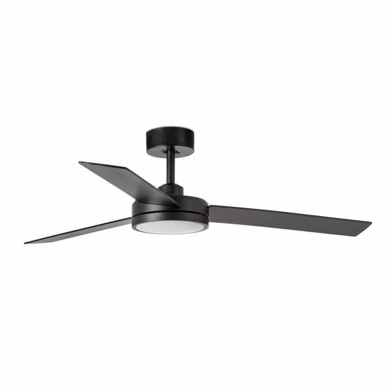 Lustra cu Ventilator si telecomanda BARTH L LED negru