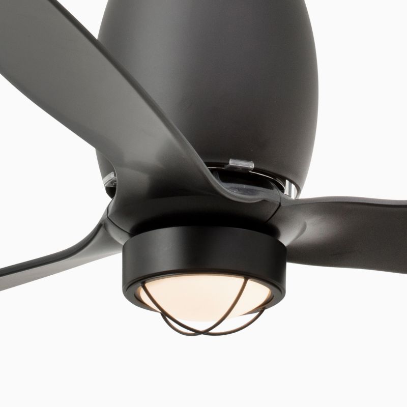 Lustra cu Ventilator si telecomanda ETERFAN M LED negru