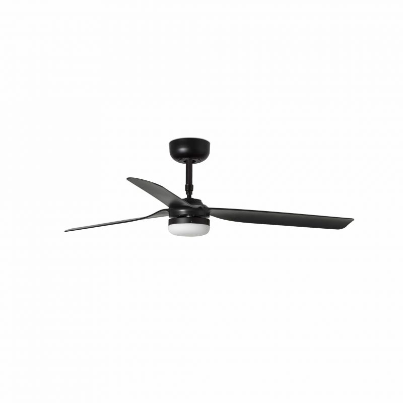 Lustra cu Ventilator si telecomanda PUNT M LED negru