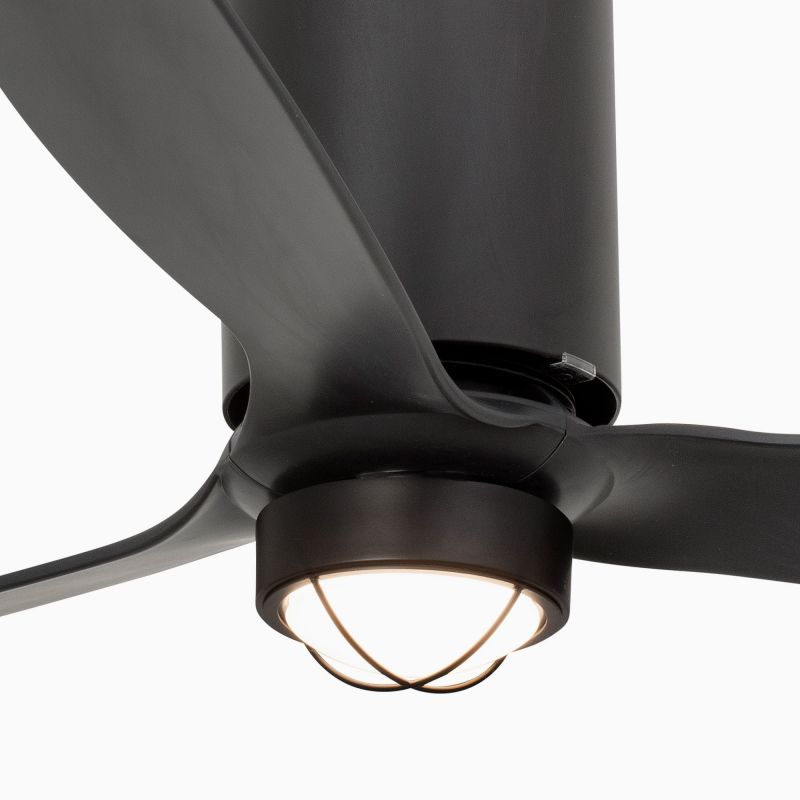 Lustra cu Ventilator si telecomanda TUBE negru mat
