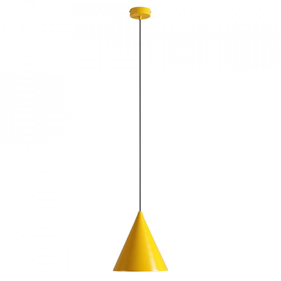 Lustra galbena din metal Form Aldex