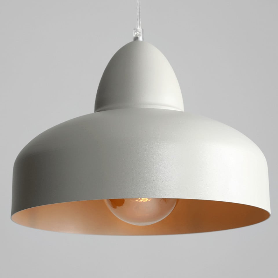 Lustra gri din metal Como Aldex