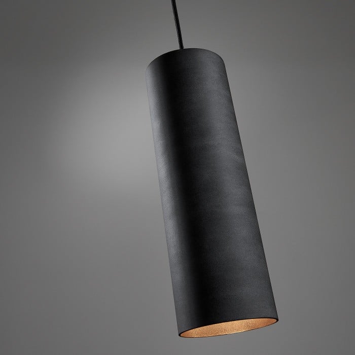 Lustra gri din metal Maude Kave Home