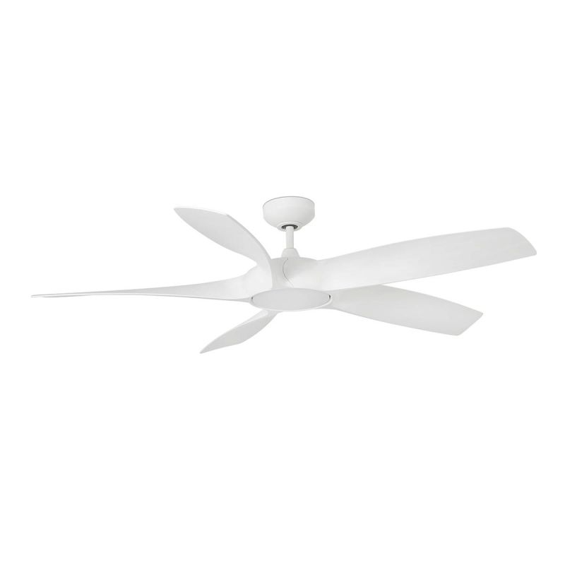 Lustra LED cu Ventilator si telecomanda COCOS alb