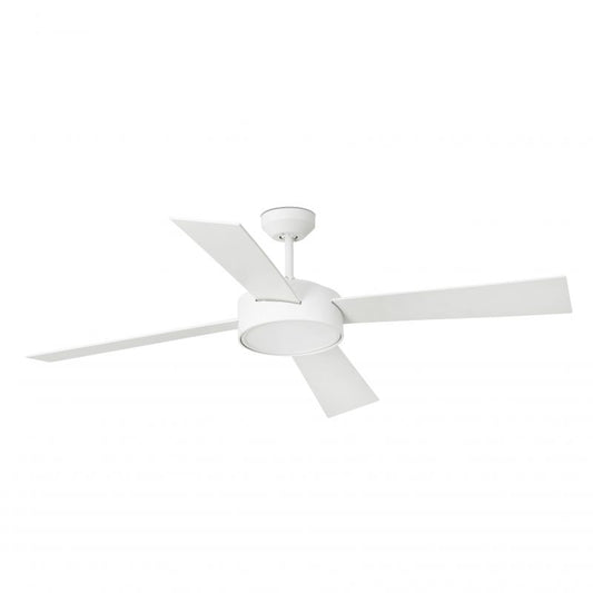Lustra LED cu Ventilator si telecomanda design modern HYDRA alb