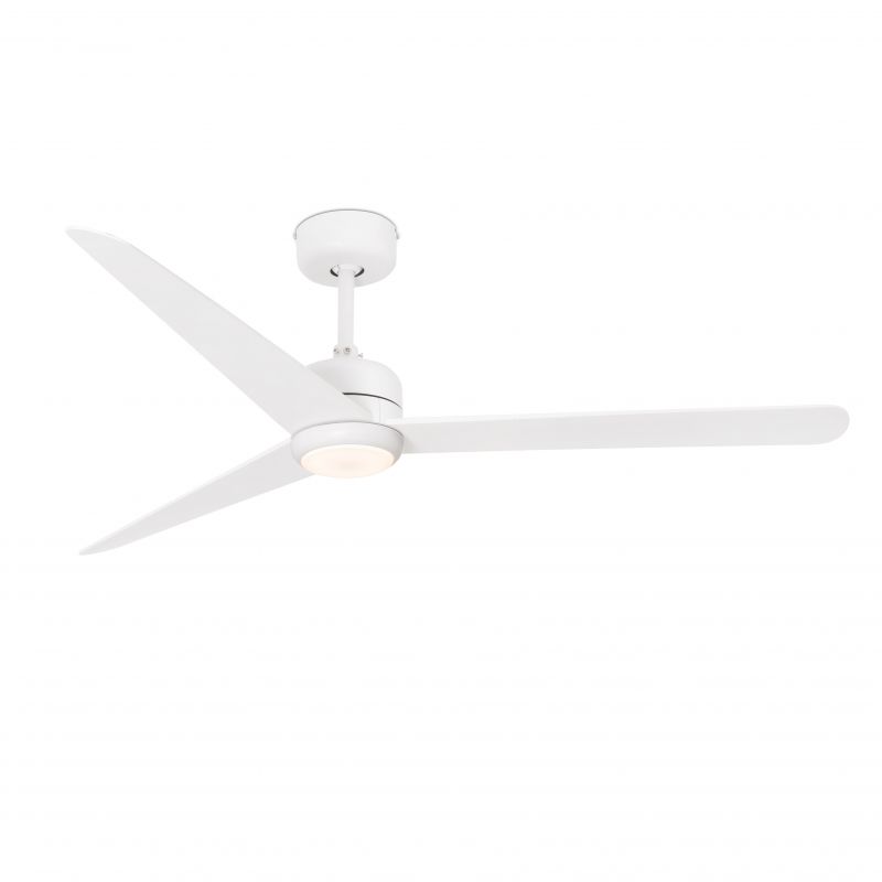 Lustra LED cu Ventilator si telecomanda design modern NUU alb