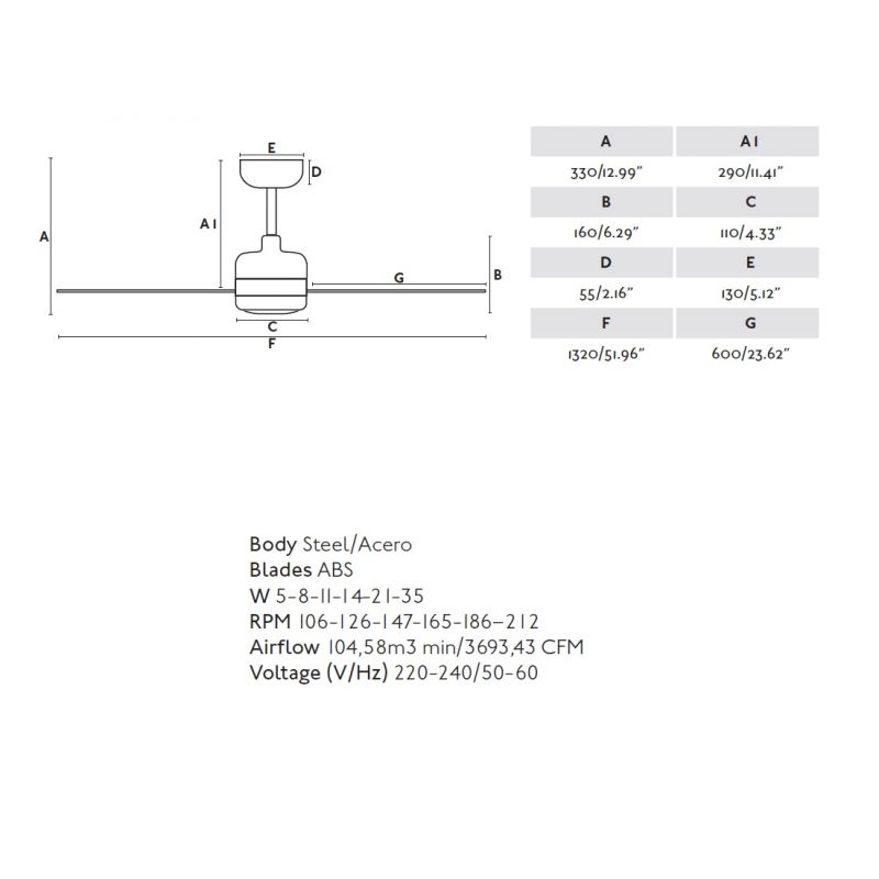 Lustra LED cu Ventilator si telecomanda design modern NUU alb
