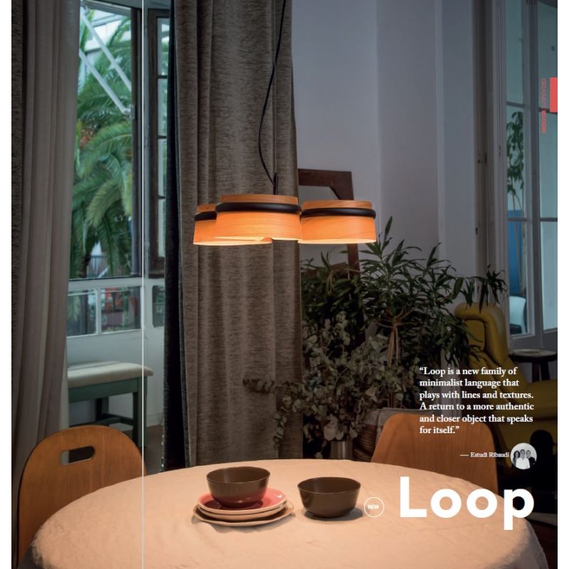 Lustra LED dimabila design deosebit LOOP