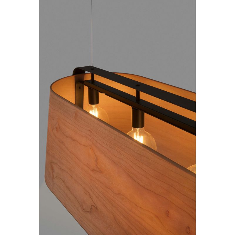Lustra lemn design deosebit STOOD