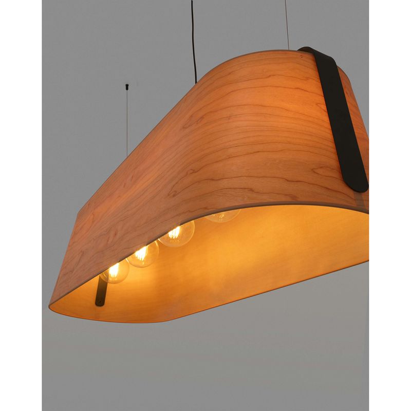 Lustra lemn design deosebit STOOD