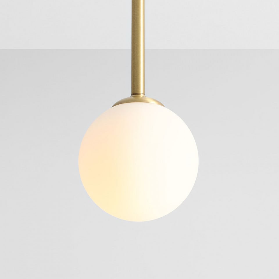 Lustra maro alama din metal Pinne Small Aldex