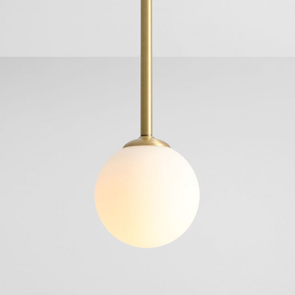 Lustra maro alama din metal Pinne Small Aldex