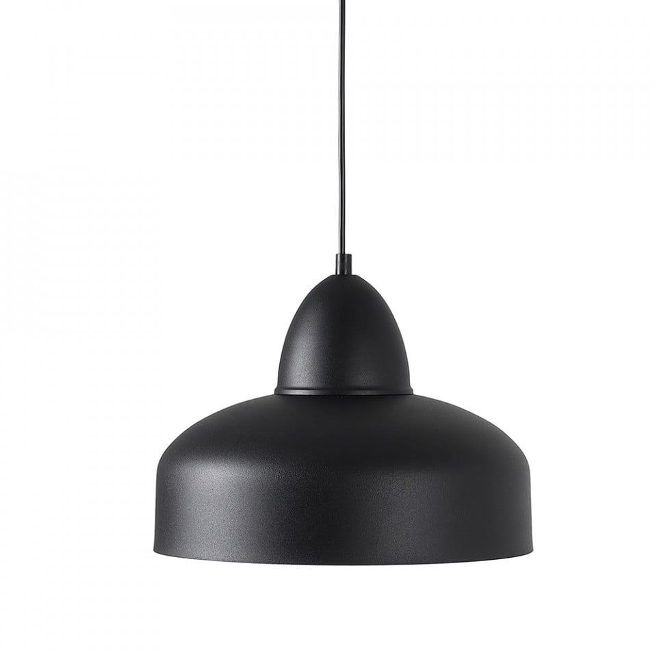 Lustra neagra din metal Como Aldex
