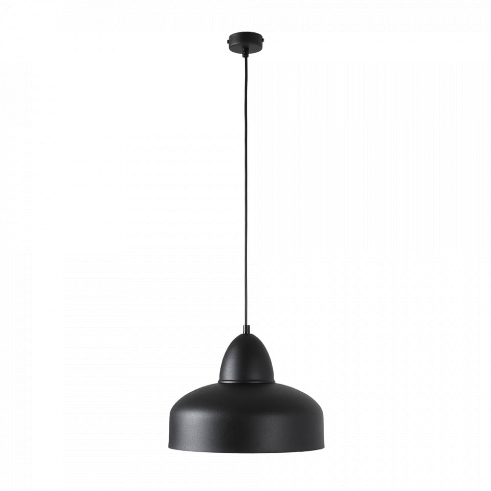 Lustra neagra din metal Como Aldex