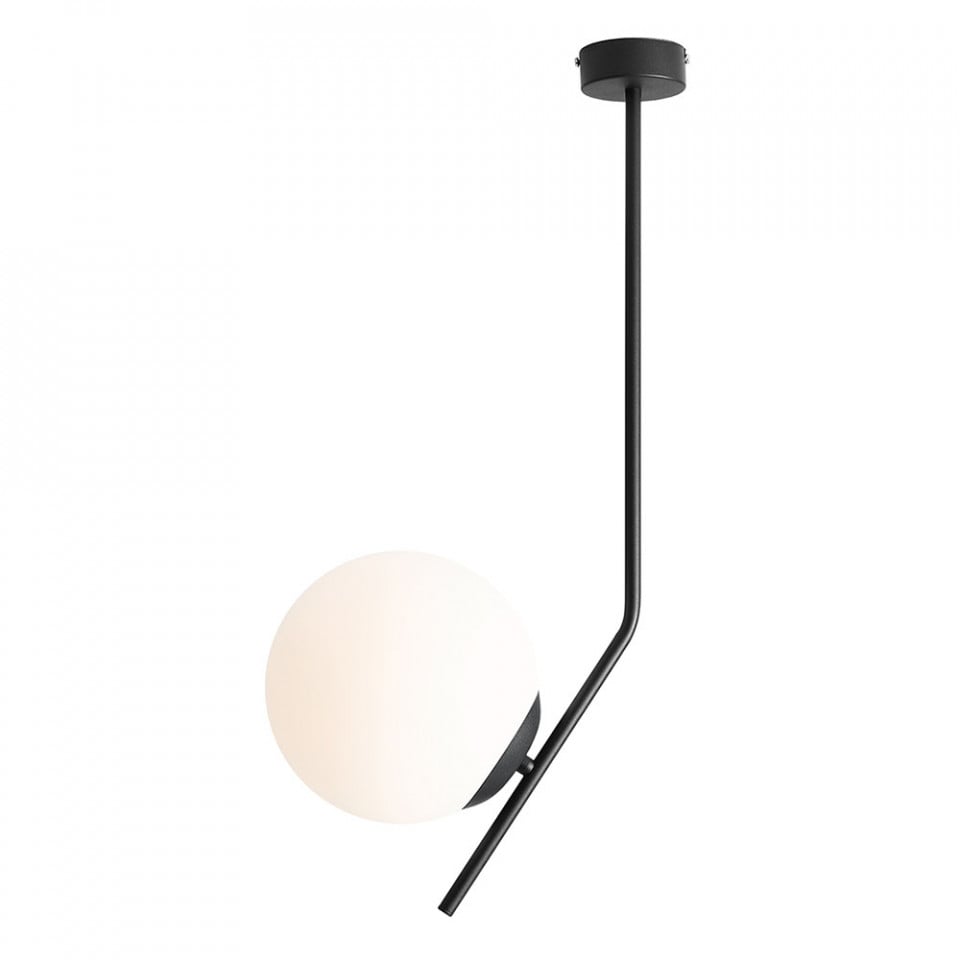 Lustra neagra din metal Gallia Aldex