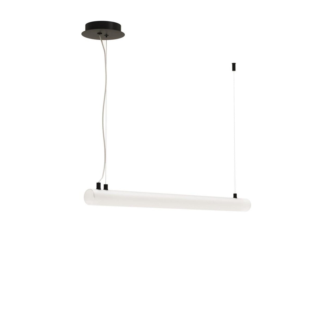 Lustra neagra din metal Vauxall Kave Home