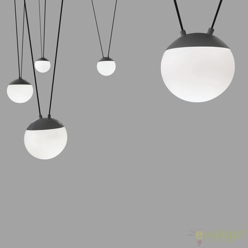 Lustra / Pendul MINE SPACE Dark grey suspension PC 5L