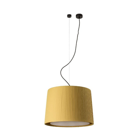 Lustra / Pendul modern design elegant SAMBA ø45cm galben