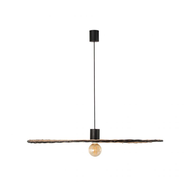 Lustra / Pendul suspendat design natural din ratan COSTAS 100cm
