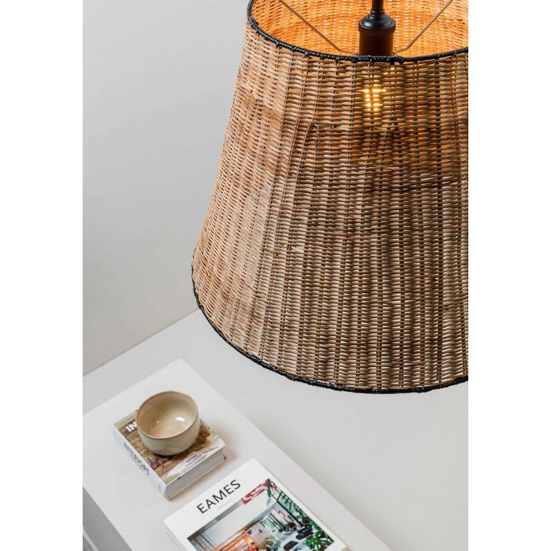 Lustra / Pendul suspendat design natural din ratan SUMBA 56cm