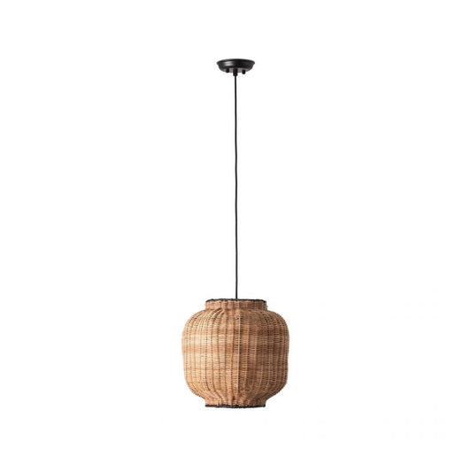 Lustra / Pendul suspendat design natural din ratan TUPAI 30cm