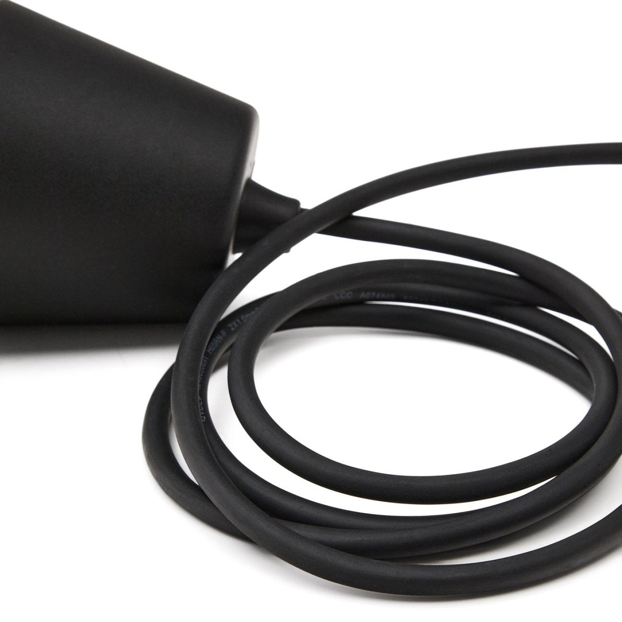 Lustra pentru exterior neagra din metal Albir Kave Home