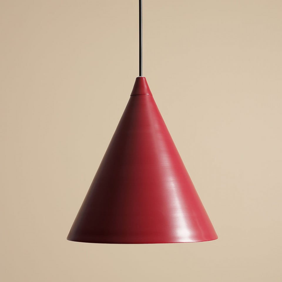 Lustra rosie din metal Form Aldex