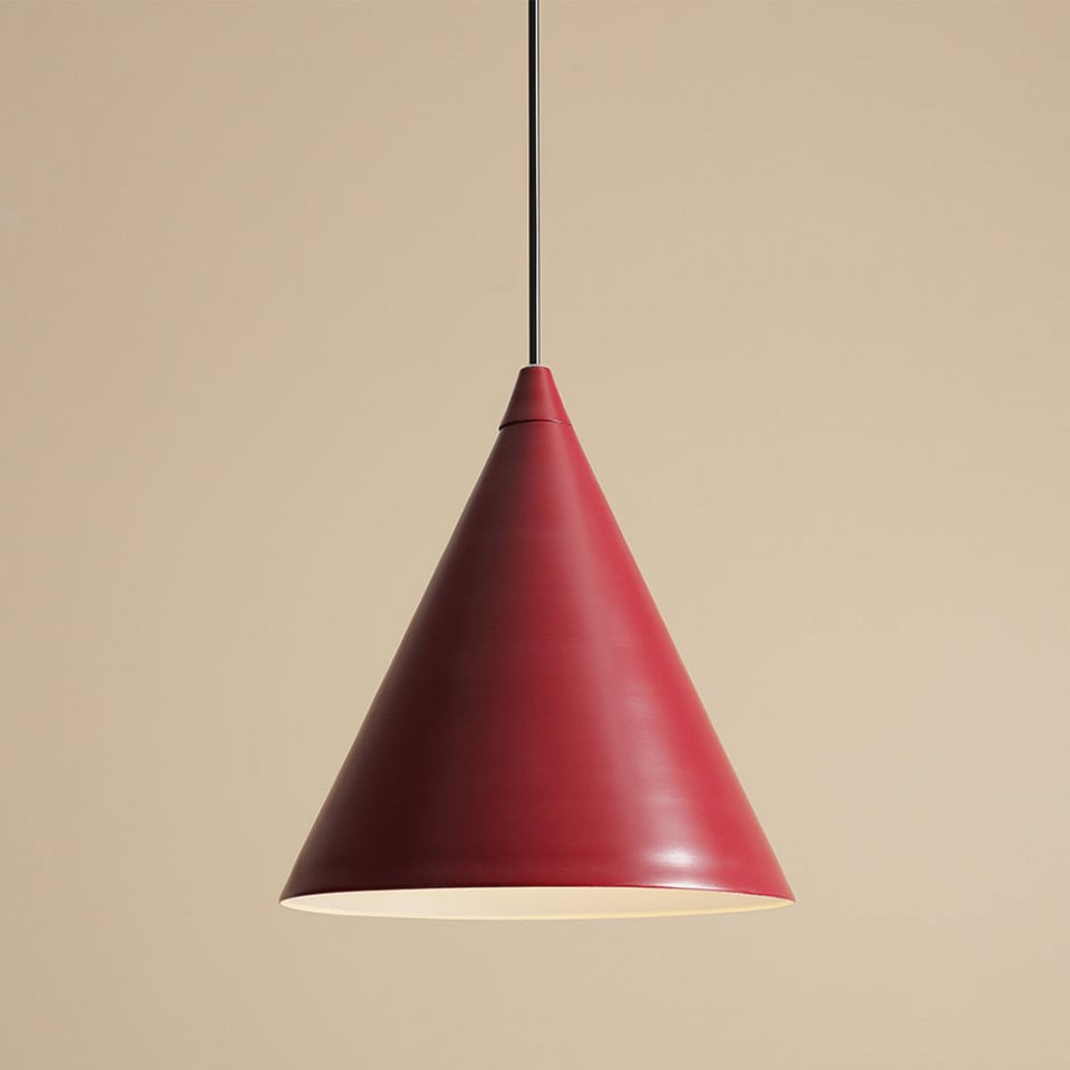 Lustra rosie din metal Form Aldex