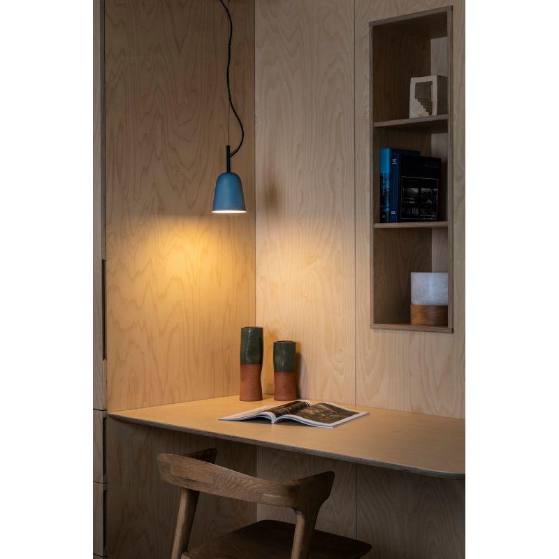 Lustra suspendata design modern Studio 110 albastru