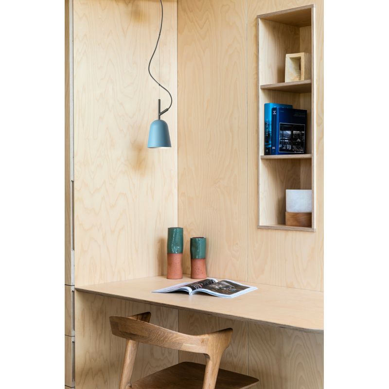 Lustra suspendata design modern Studio 110 albastru