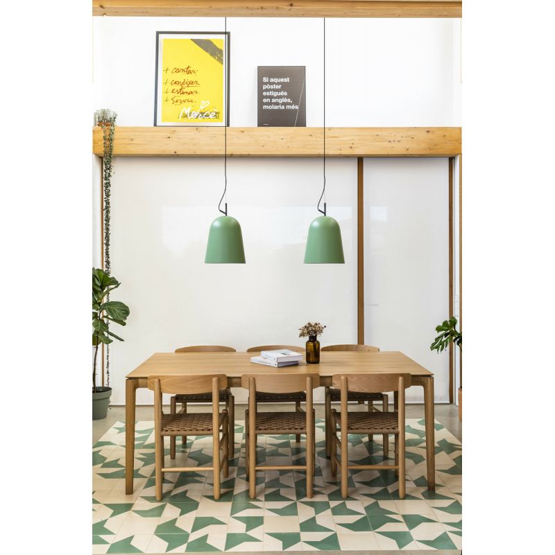 Lustra suspendata design modern Studio 290 verde