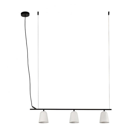 Lustra suspendata design modern Studio alb