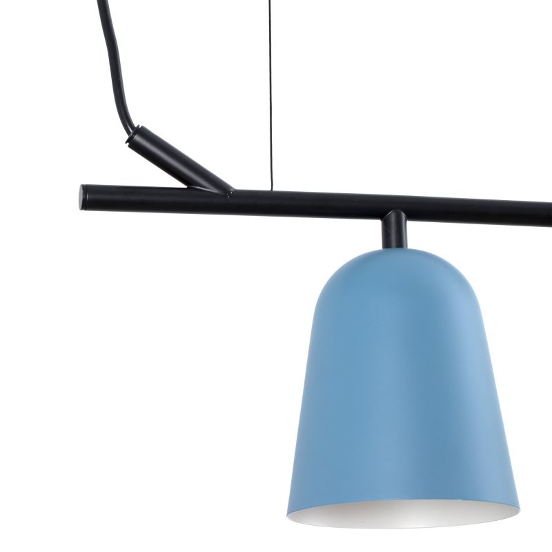 Lustra suspendata design modern Studio albastru