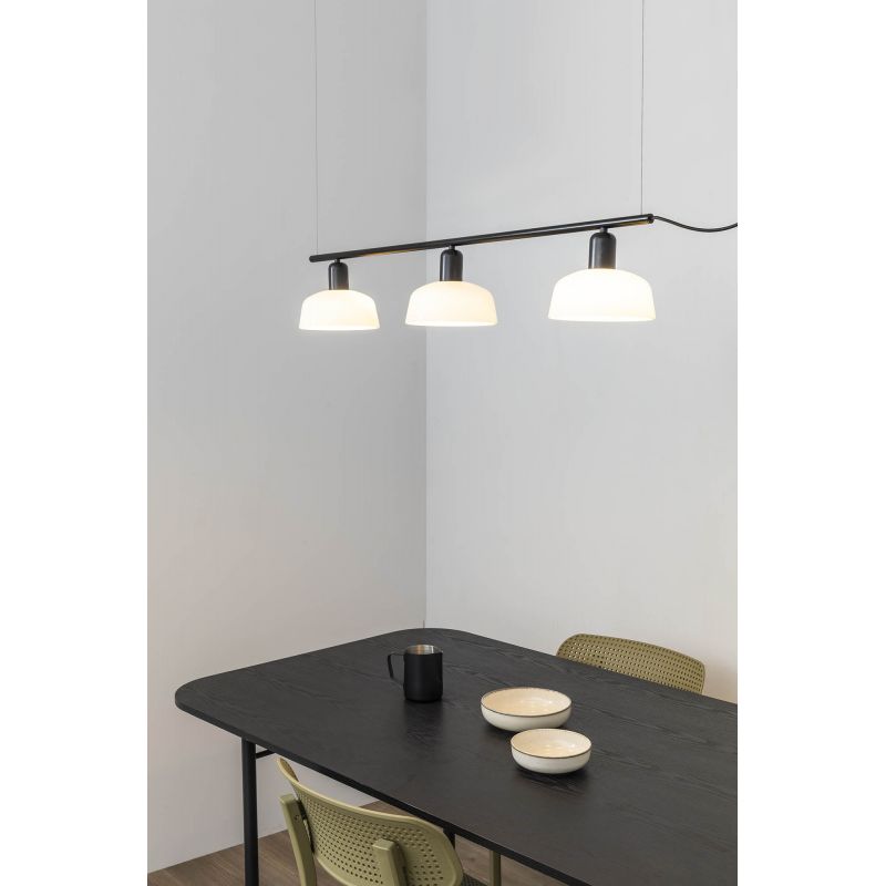 Lustra suspendata design modern TATAWIN alb