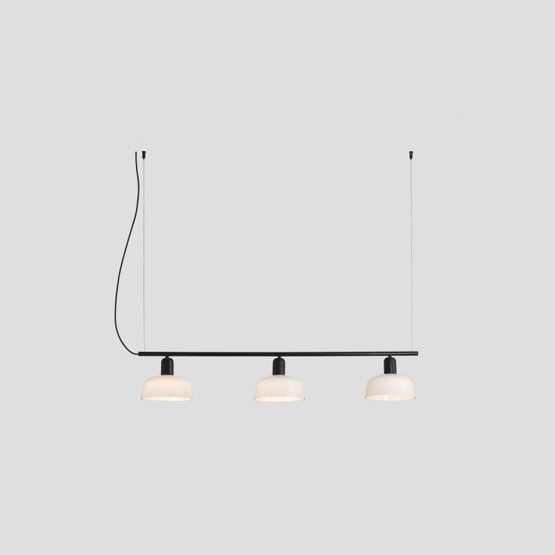 Lustra suspendata design modern TATAWIN alb