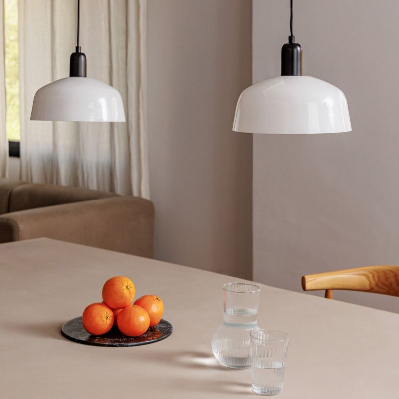 Lustra suspendata design modern TATAWIN M 5L, alb