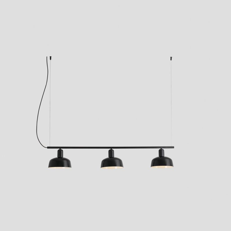 Lustra suspendata design modern TATAWIN negru