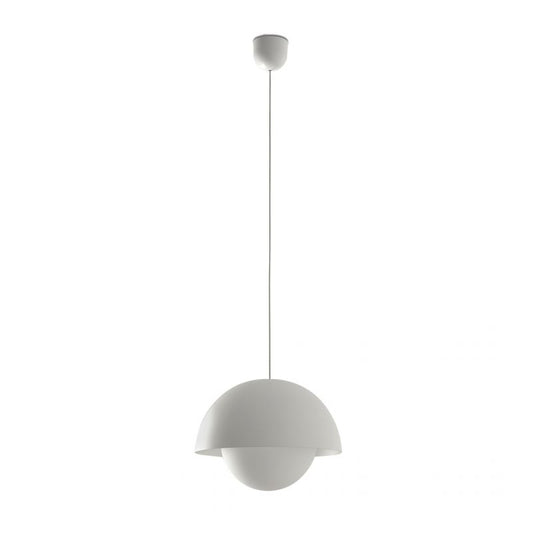 Lustra suspendata LED design modern MARISOL alb