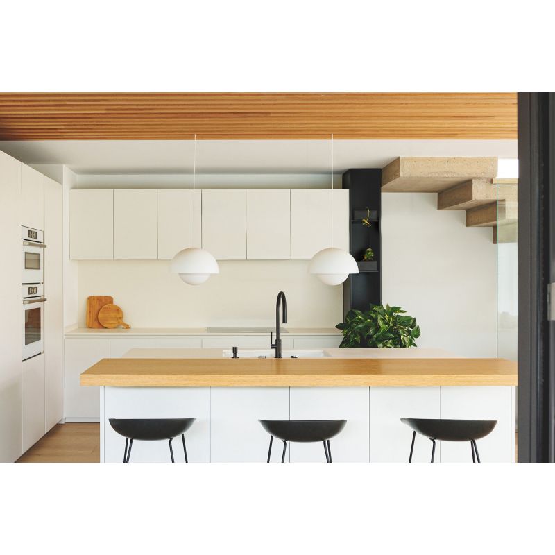 Lustra suspendata LED design modern MARISOL alb