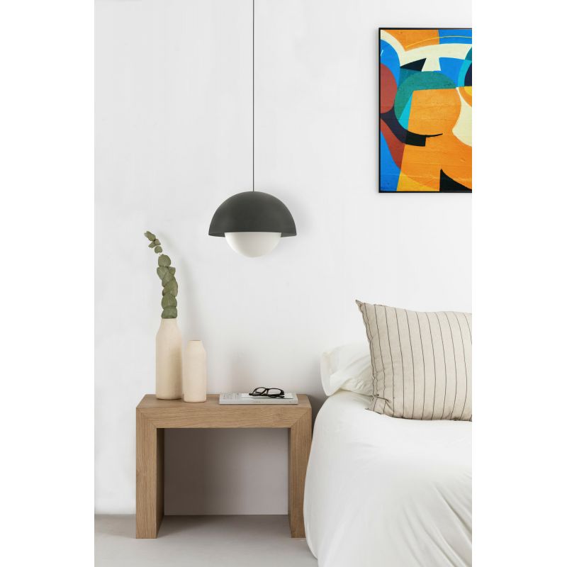 Lustra suspendata LED design modern MARISOL negru