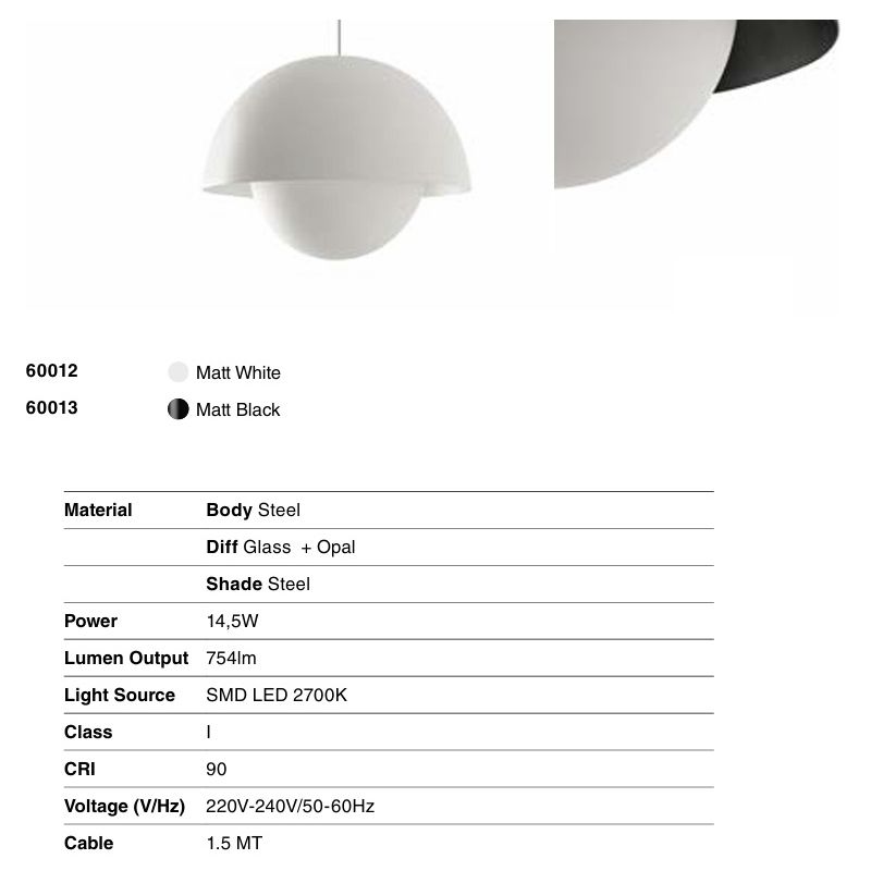 Lustra suspendata LED design modern MARISOL negru