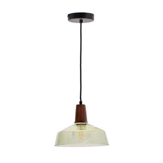 Lustra verde din metal Silex Kave Home