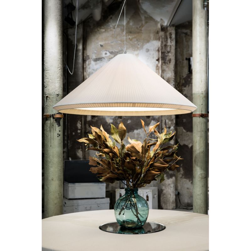 Lustra XXL suspendata design decorativ SAIGON IN ø130cm White