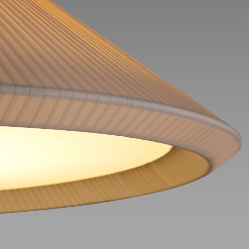 Lustra XXL suspendata design decorativ SAIGON IN ø70cm Ivory white