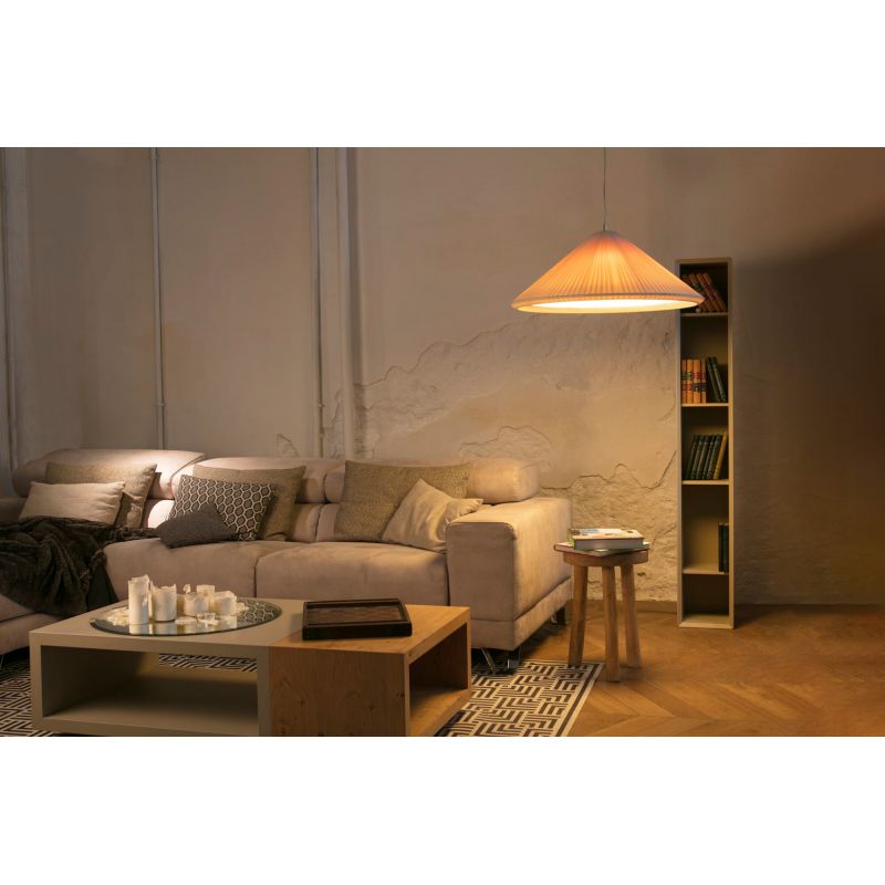 Lustra XXL suspendata design decorativ SAIGON IN ø70cm Ivory white