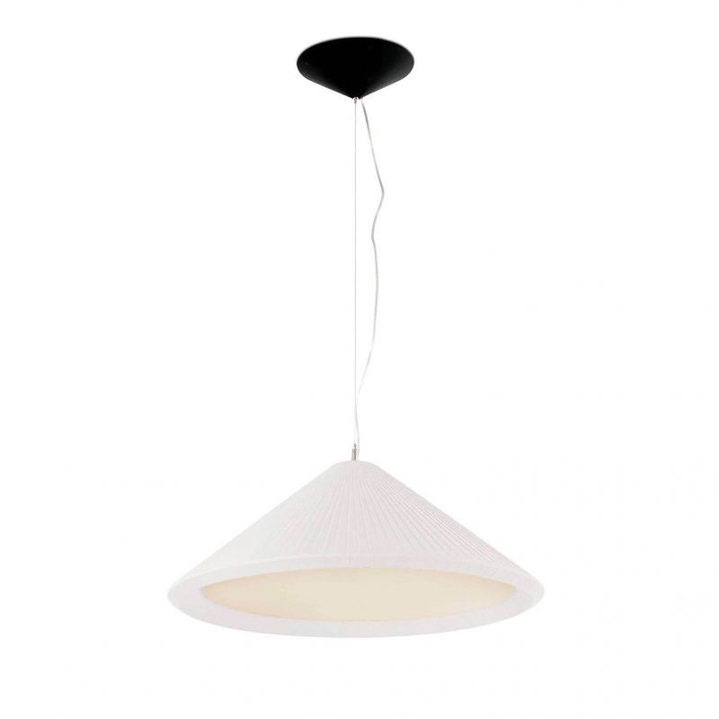 Lustra XXL suspendata design decorativ SAIGON IN ø70cm White